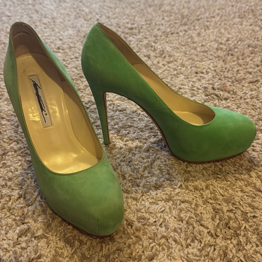 Green Brianatwood Heels - 37.5